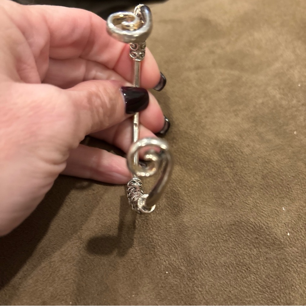 Brighton Silver Swirl Bracelet